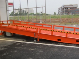 工(gōng)字鋼梁移動登車(chē)橋