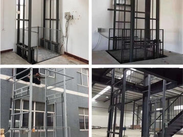 直(zhi)頂導軌式(shi)升降機